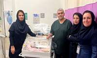 نوزاد عجول در اورژانس بیمارستان امام خمینی (ره) ارومیه به دنیا آمد